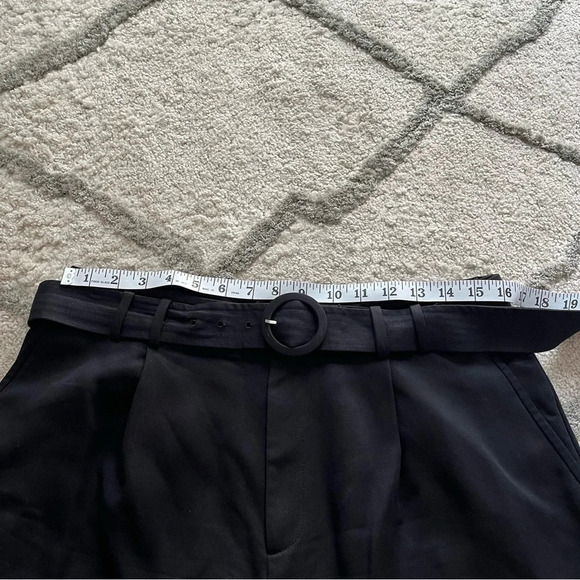 Ted Baker black trousers Ninette High Waist Carrot Leg Pants high rise taper 8 - Picture 5 of 11